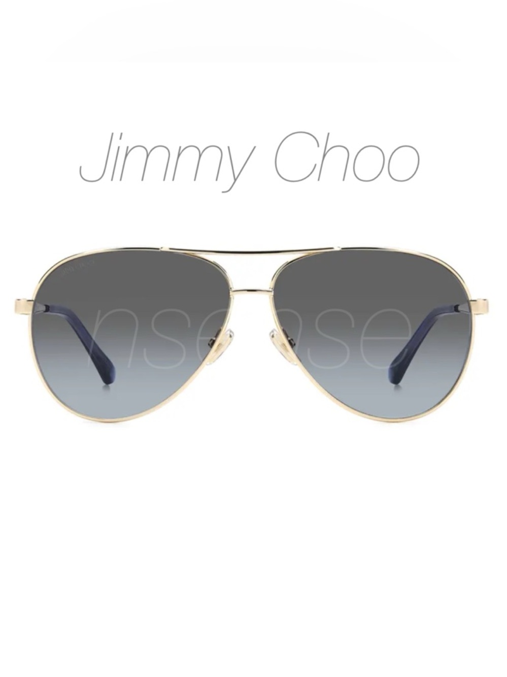 Jimmy Choo Aviator Sunglasses